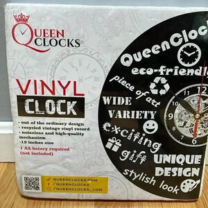 🕐Vinyl Record-Clock🕐 NWT